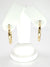 18K Yellow Gold Hoop 26.25mm Dia. Earring