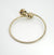 18K Yellow Gold 8" Bangle with Knots